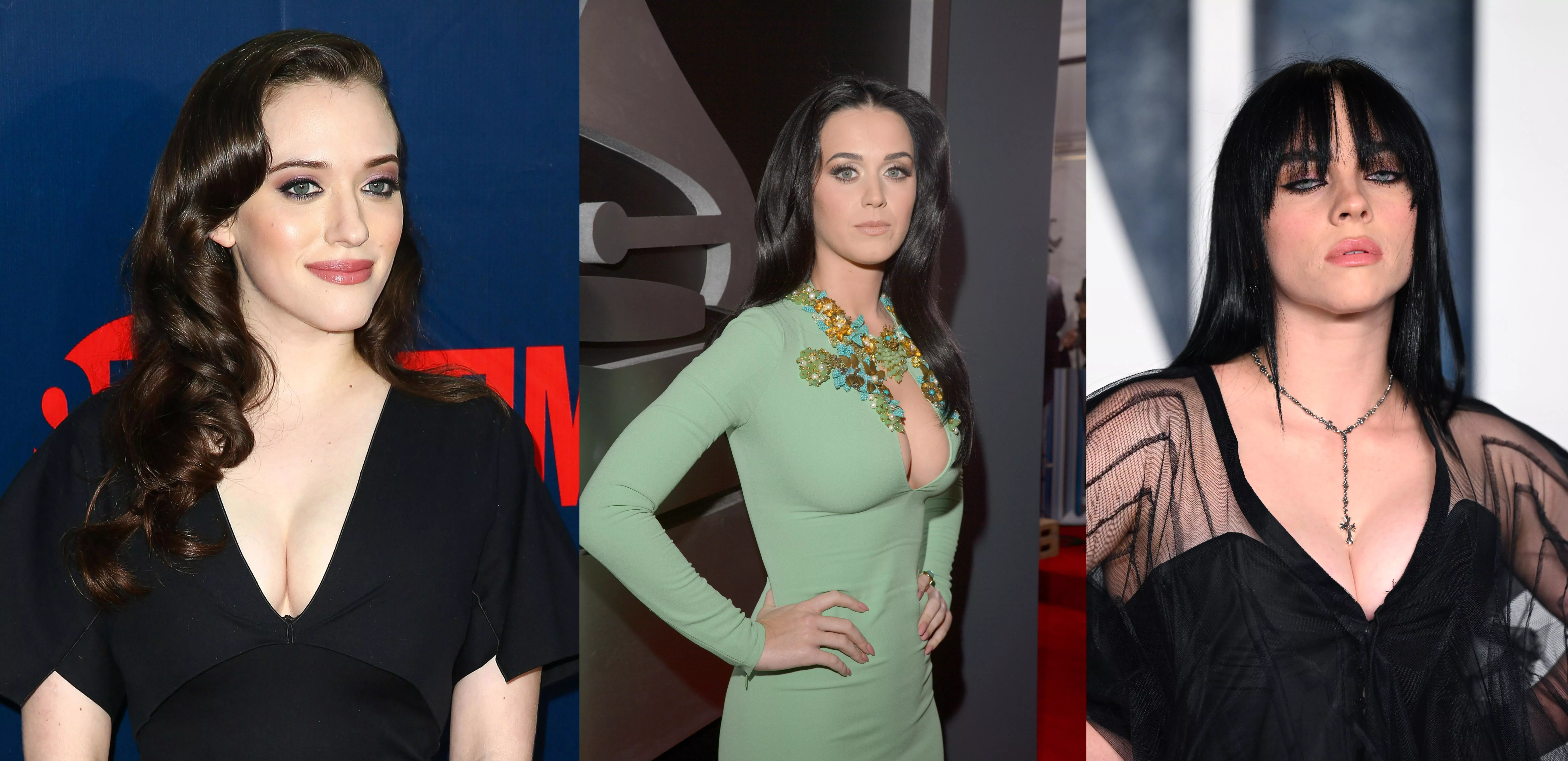 Better Boobs: Kat Dennings vs Katy Perry vs Billie Eilish 