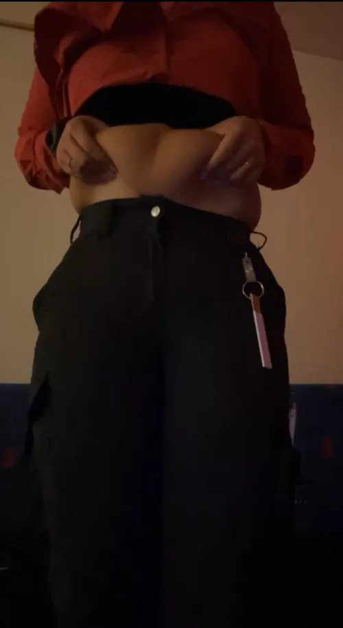 Can barely fit my tight pants after all the stuffing 