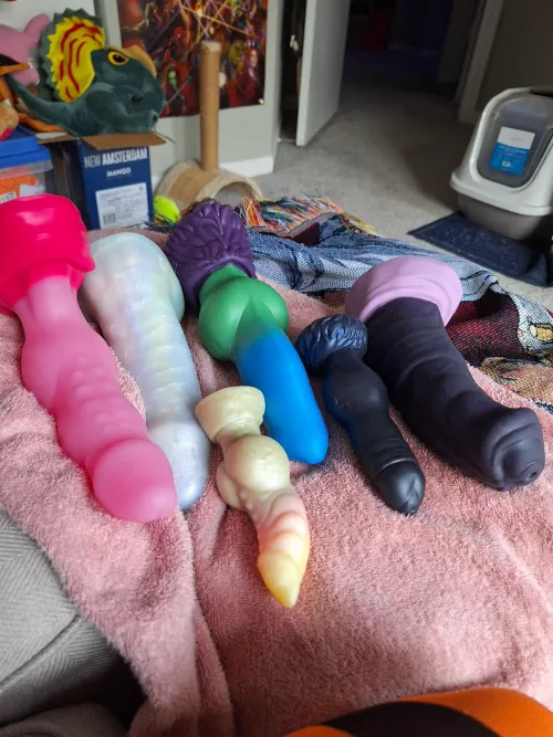 Does anyone else use more than one toy during a session?