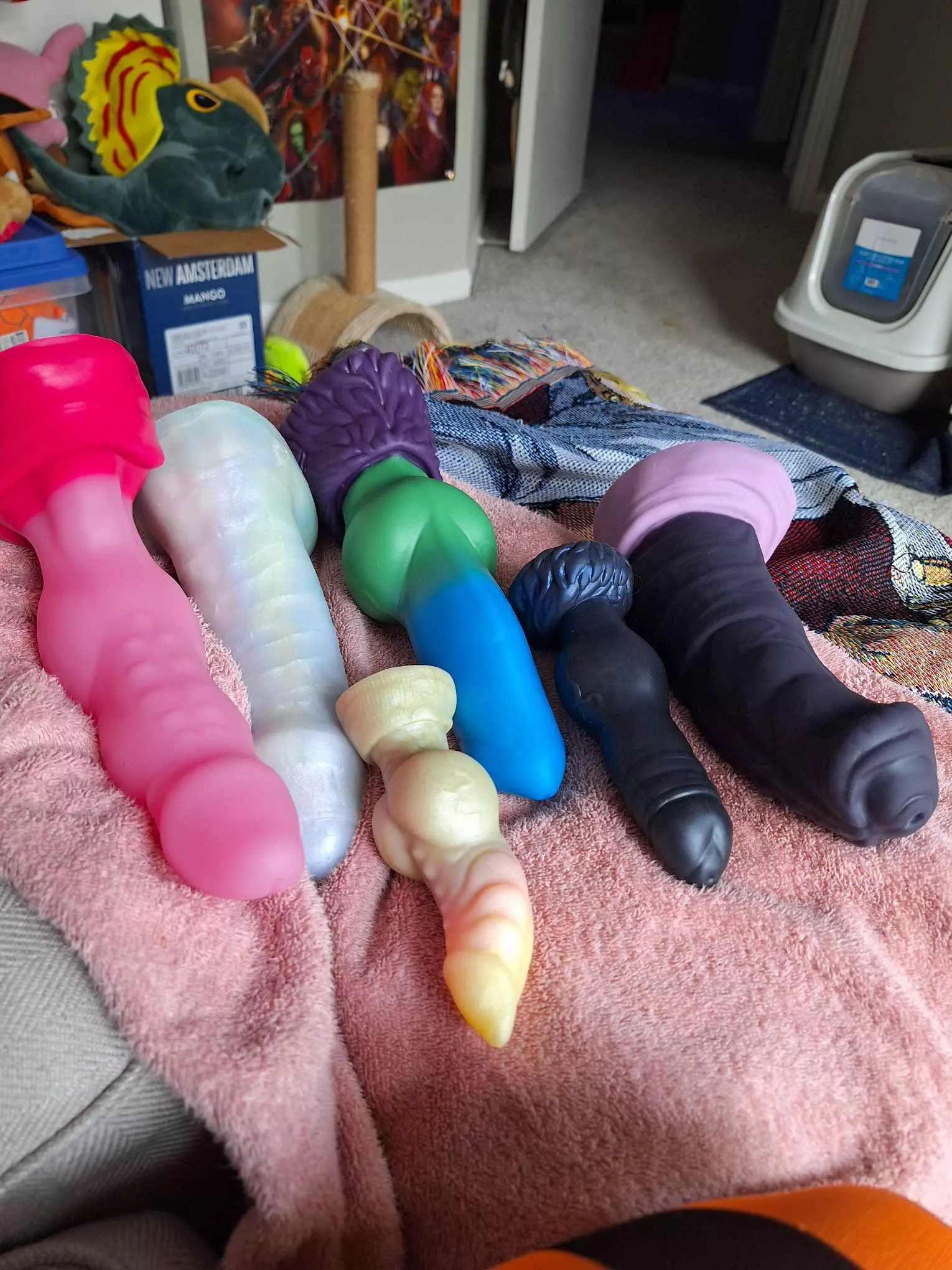 Does anyone else use more than one toy during a session?