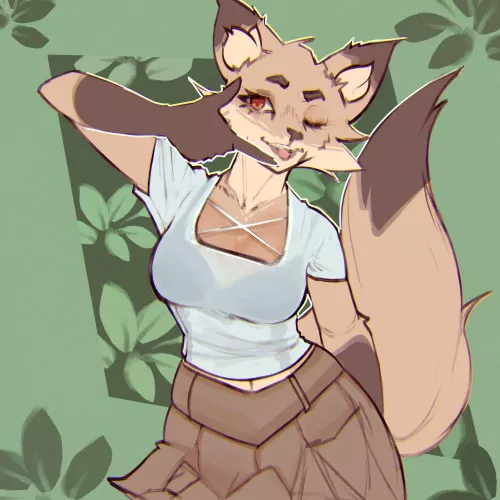 doin' a cool pose (OC)