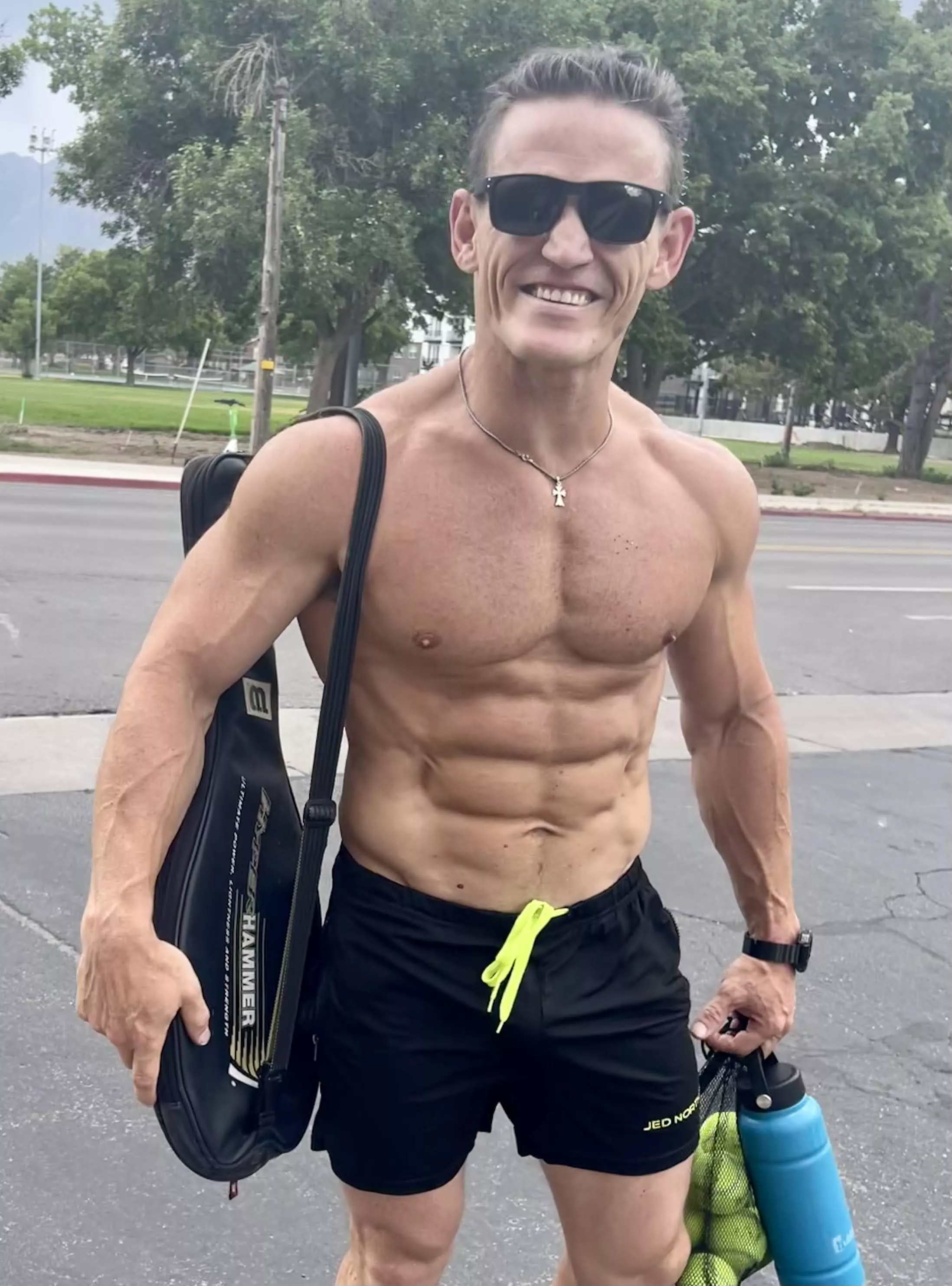 Fresh off the tennis court and these veins are serving more than just aces! 💪