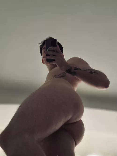 How does my ass look from this angle?