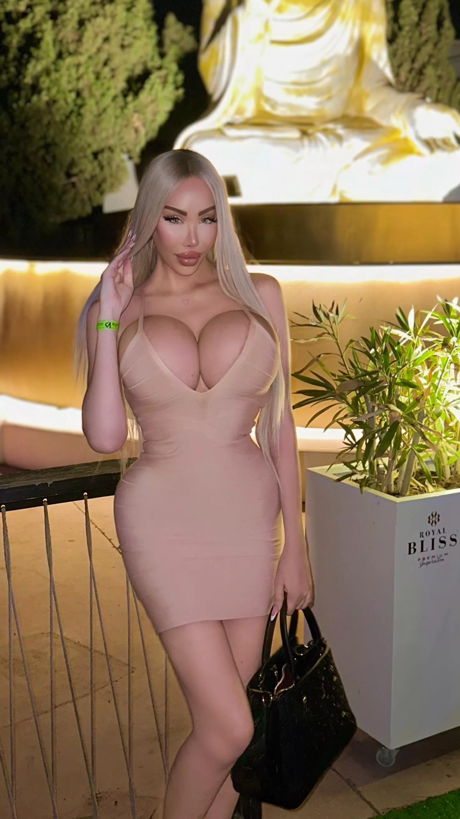 Made to be a trophy arm candy