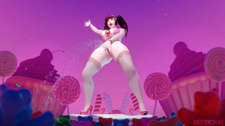 Mei's show at Candyland festival