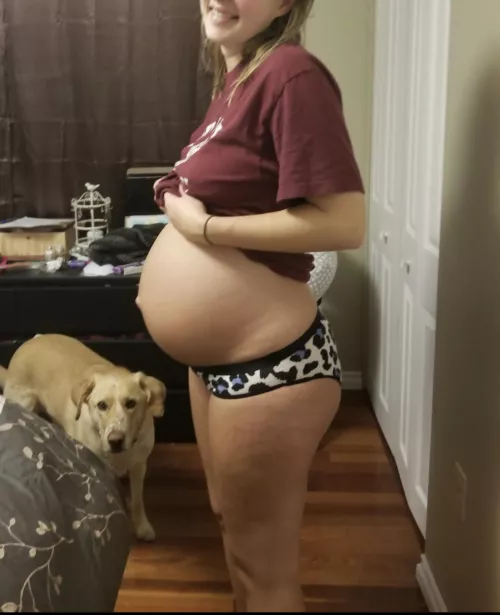 My bump is so perfectly round 