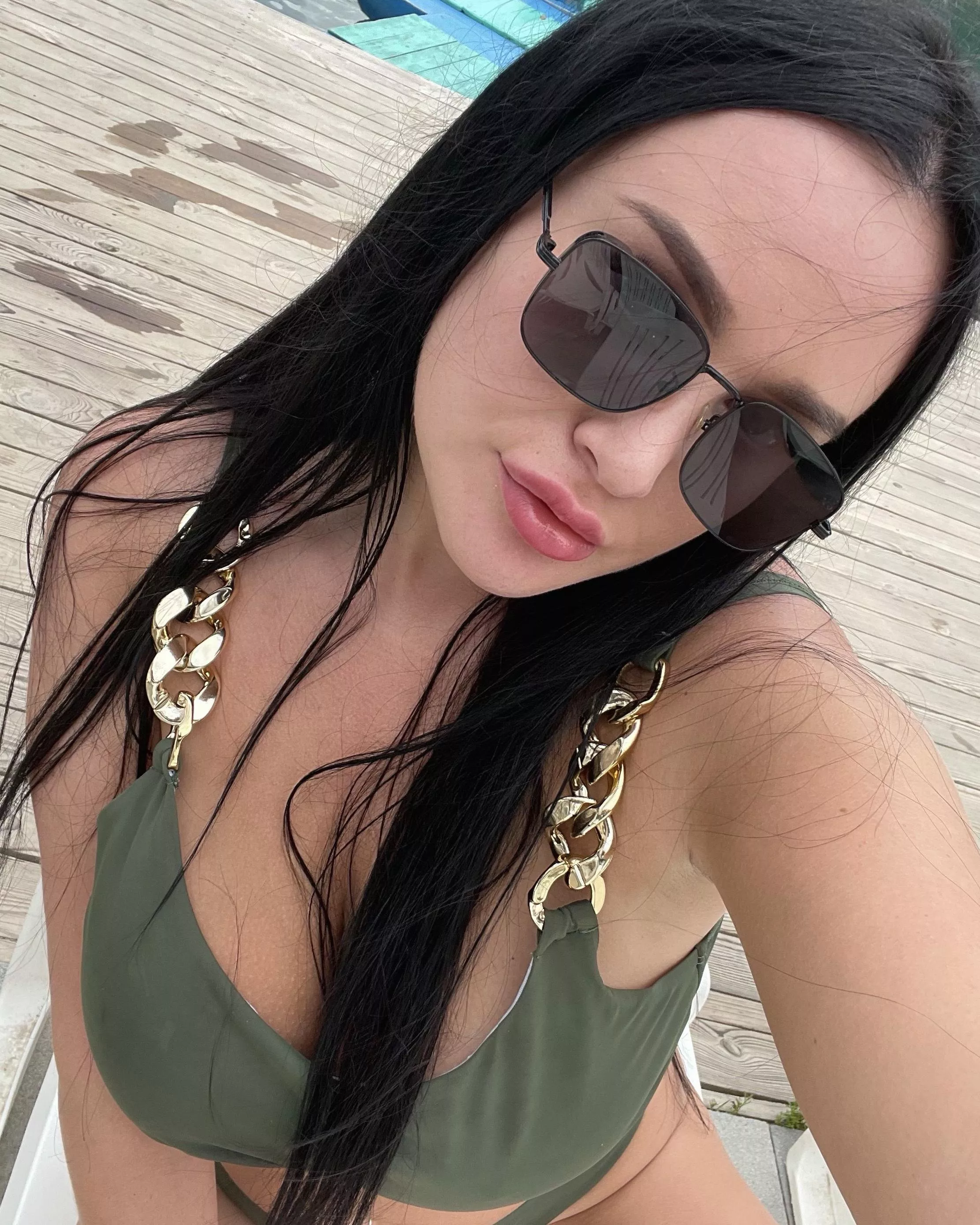 My hair is getting to hip length now!