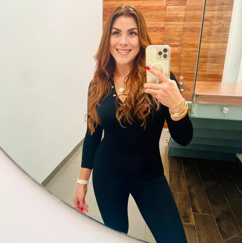 My uncles trophy wife.