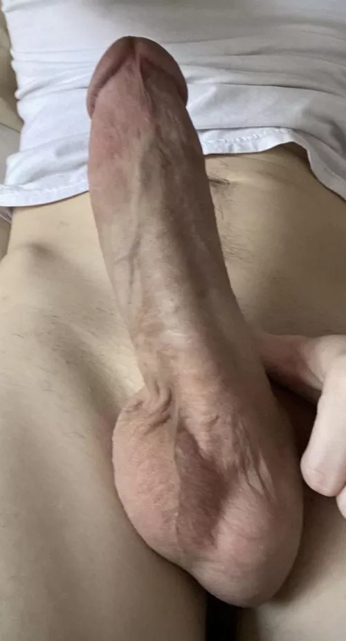 No one believes my cock and balls weigh 2 pounds :(