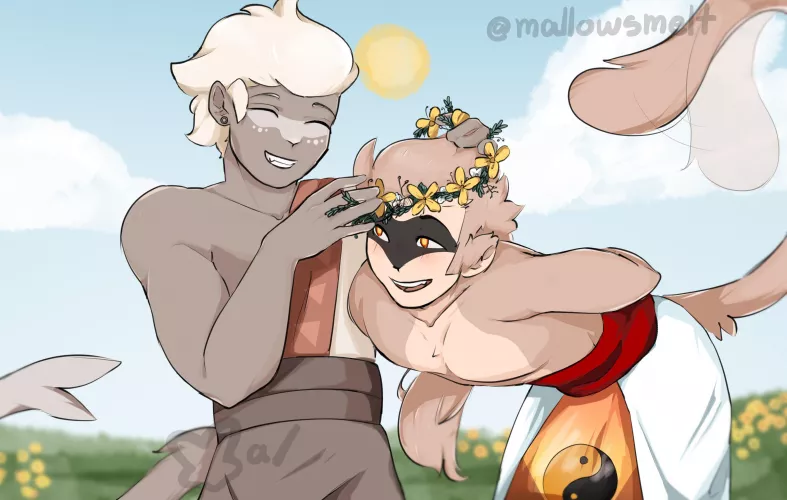 OC illustration! (Me and my friends OCs!)