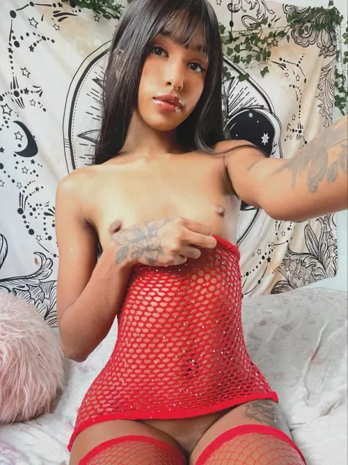 tiny tits and uh small ass too