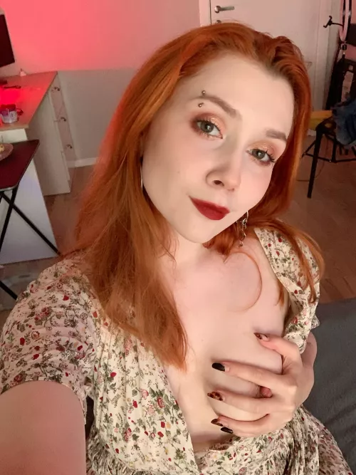 Watch out, my fiery locks are just as wild as my heart