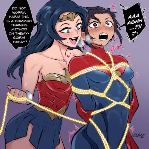 Wonder Woman & Supergirl [DC] (Sytokun) 