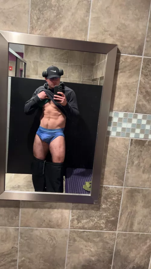 Would you fuck me in the gym or after?