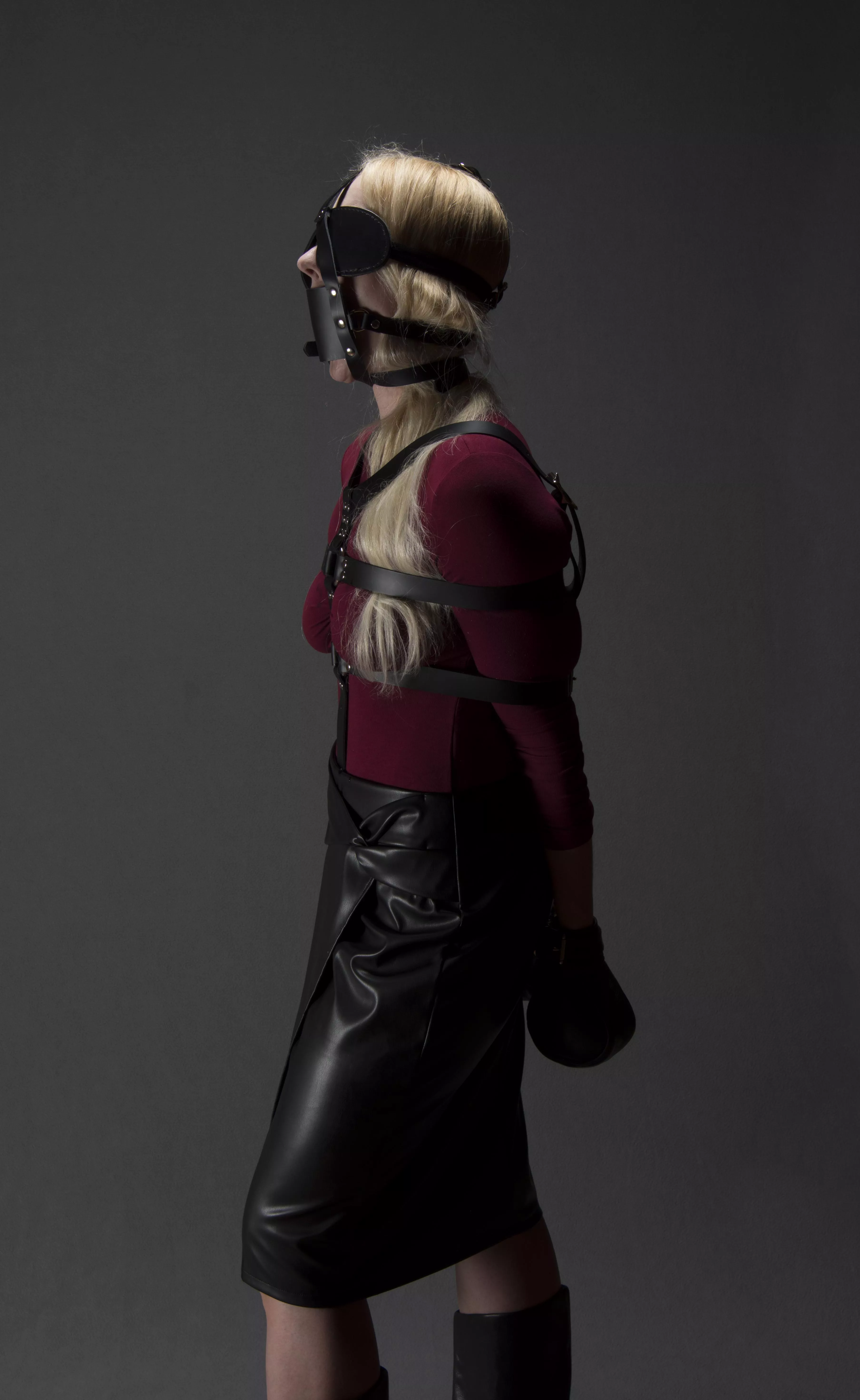 All strapped up and ready for you. 