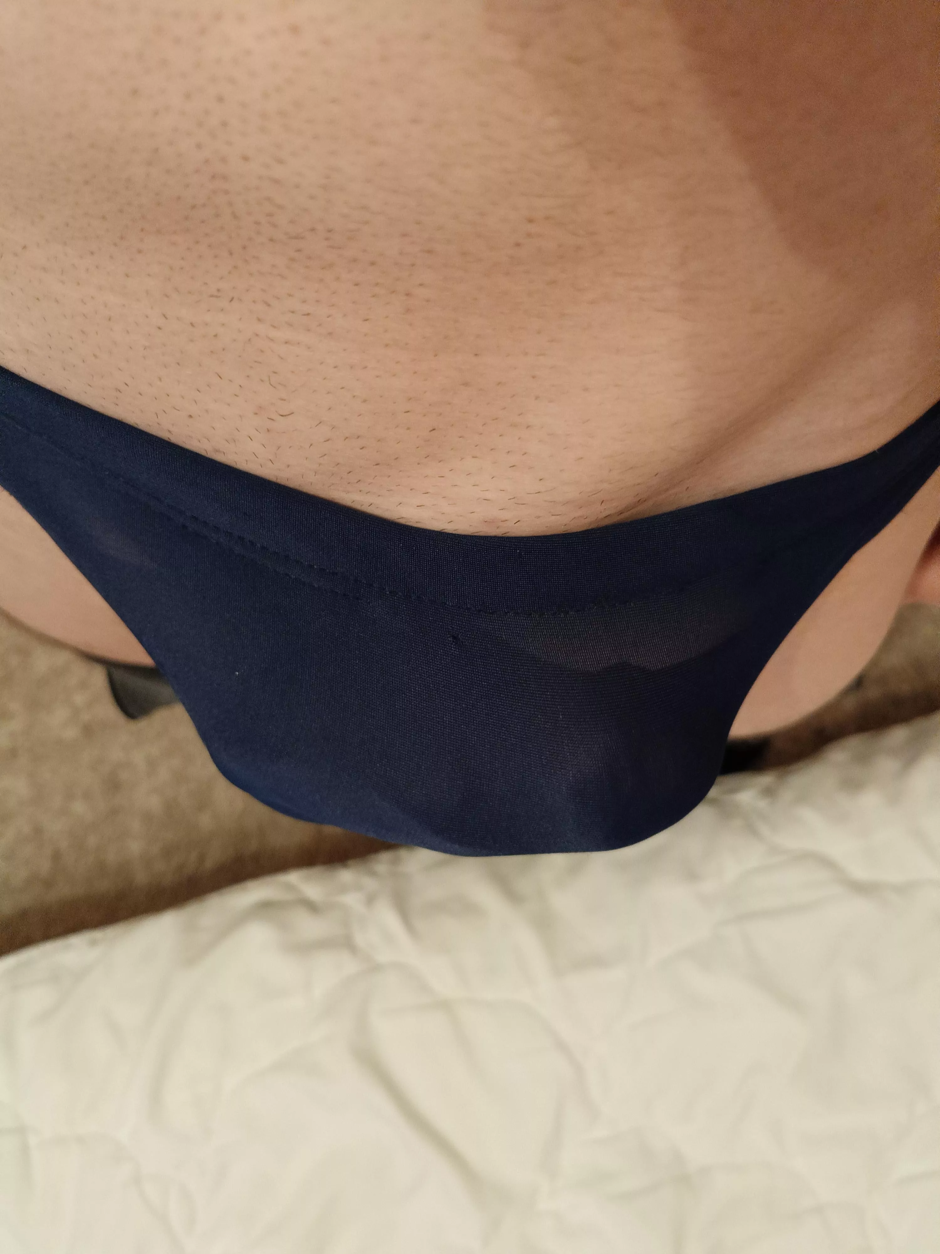 An old pair thats gotten quite sheer