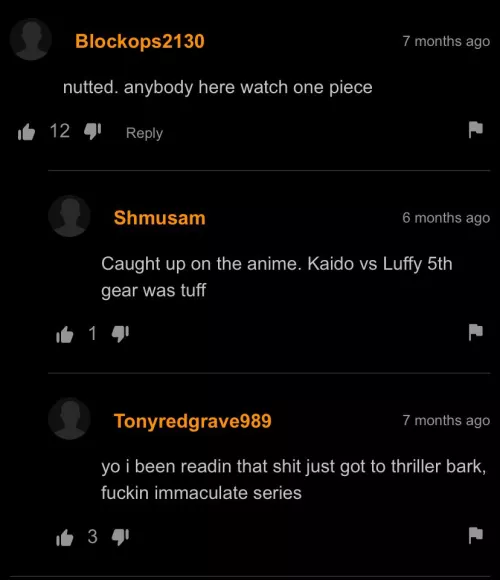 Anyone here watch One Piece?