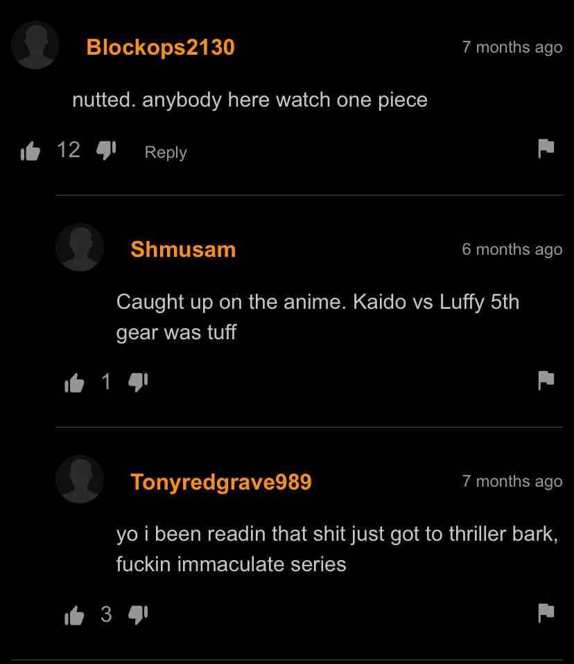 Anyone here watch One Piece?