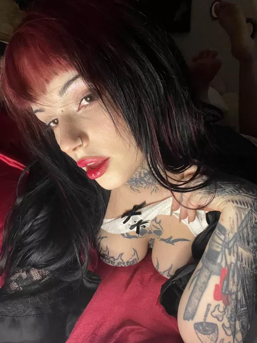 Are schoolgirls with tattoos your type?