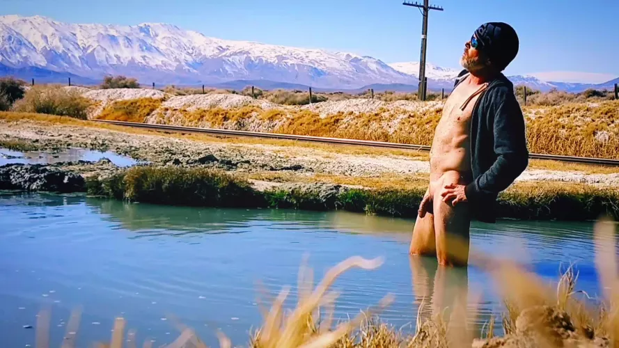 Enjoying this Hot Springs Views