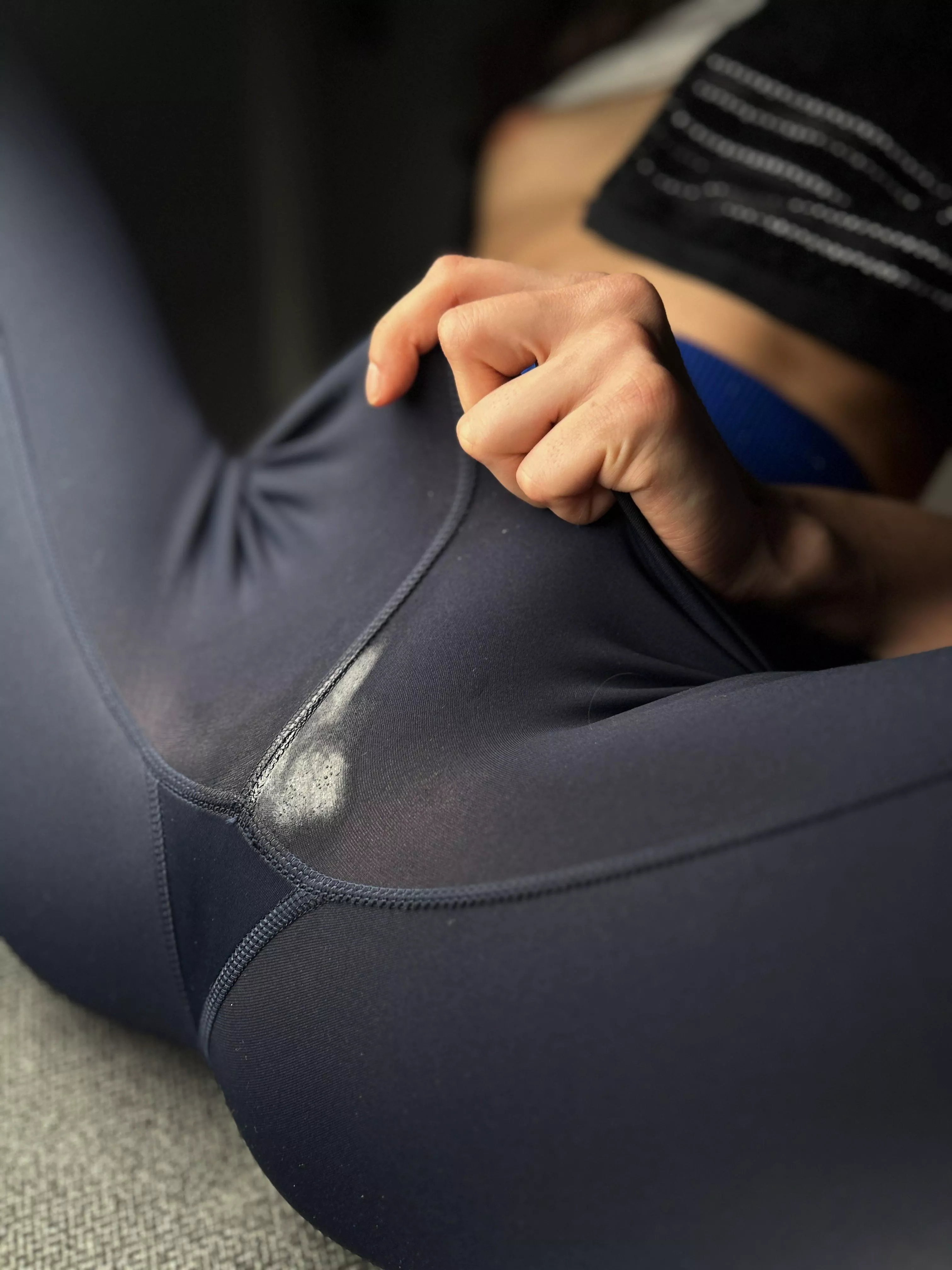 I just get all excited throughout the day