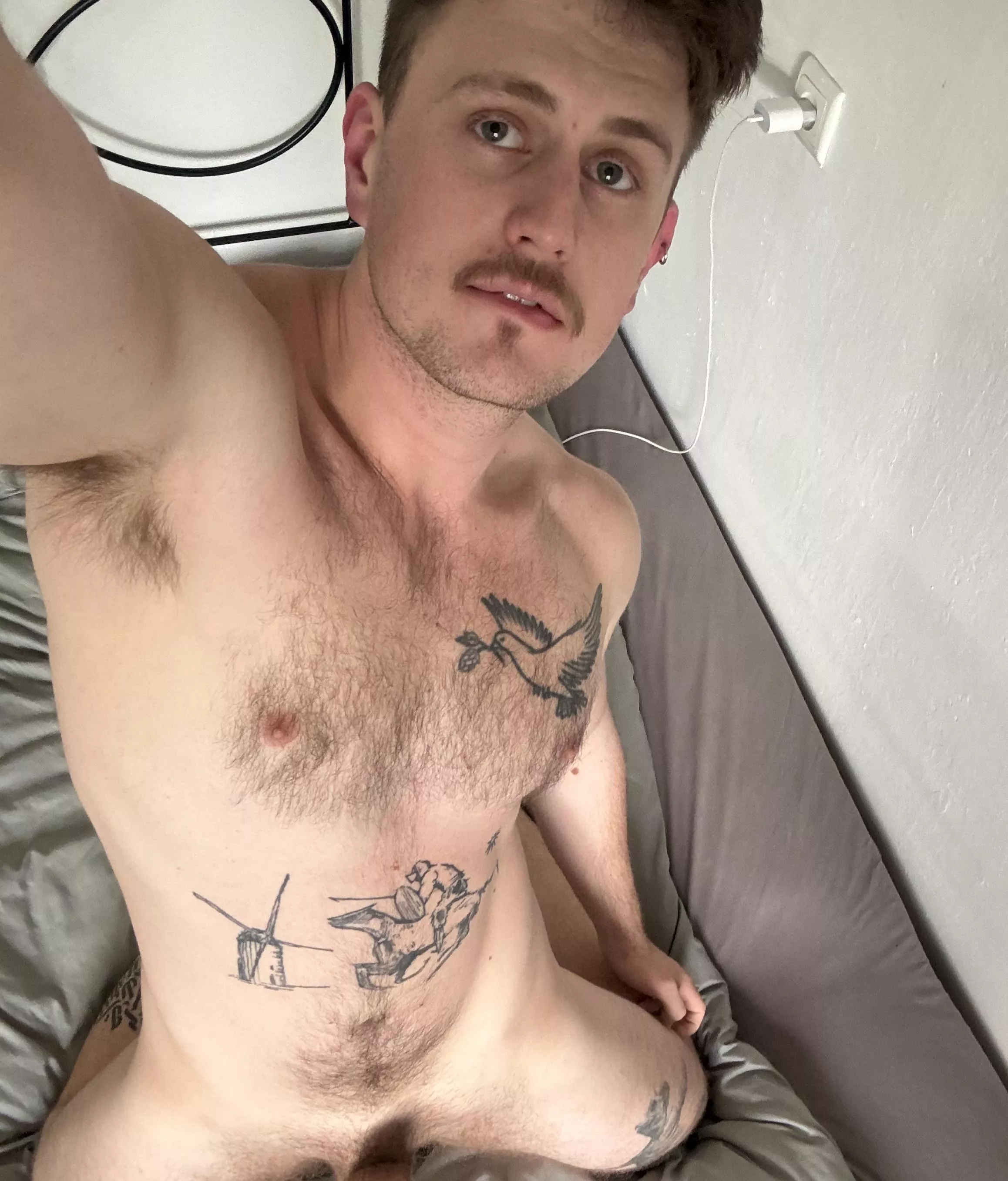 It smells like a mix of deodorant and body odor at the end of the day, the hair is so soft and you just want to bury your face in it. can you lick it please? for me?