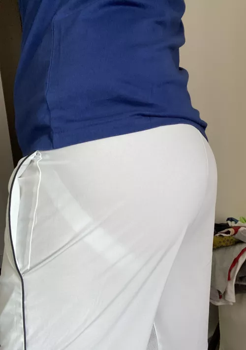 It’s a bank holiday here and the sun is shining. Finally time to start wearing shorts again. Tennis shorts tend to be unlined so chose carefully what you wear underneath, it’ll probably be on display.