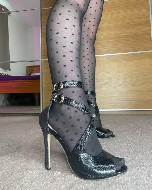 My heels of choice today. 