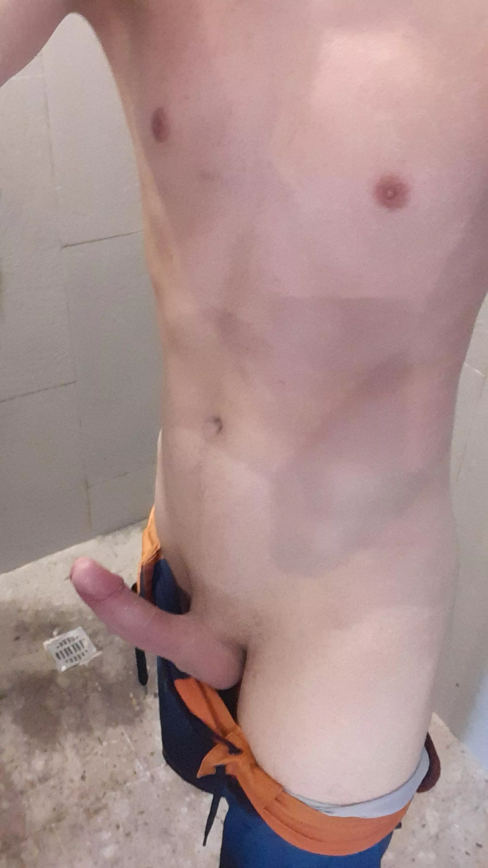 Naughty in the public shower