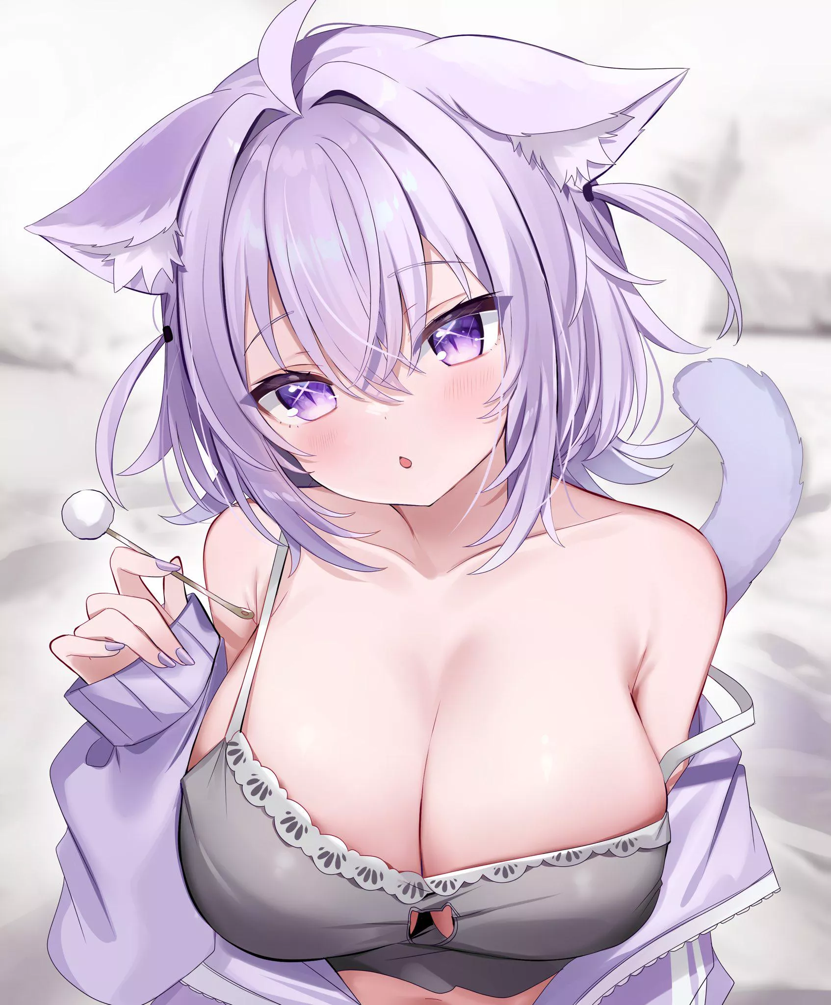 Offering to clean your ears