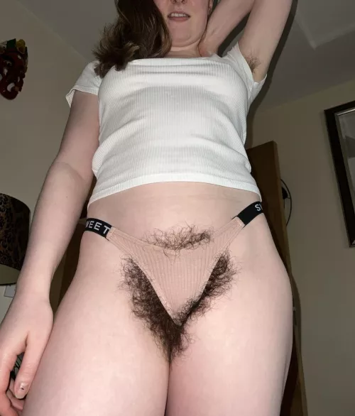 Please don’t be embarrassed of my hairy mess