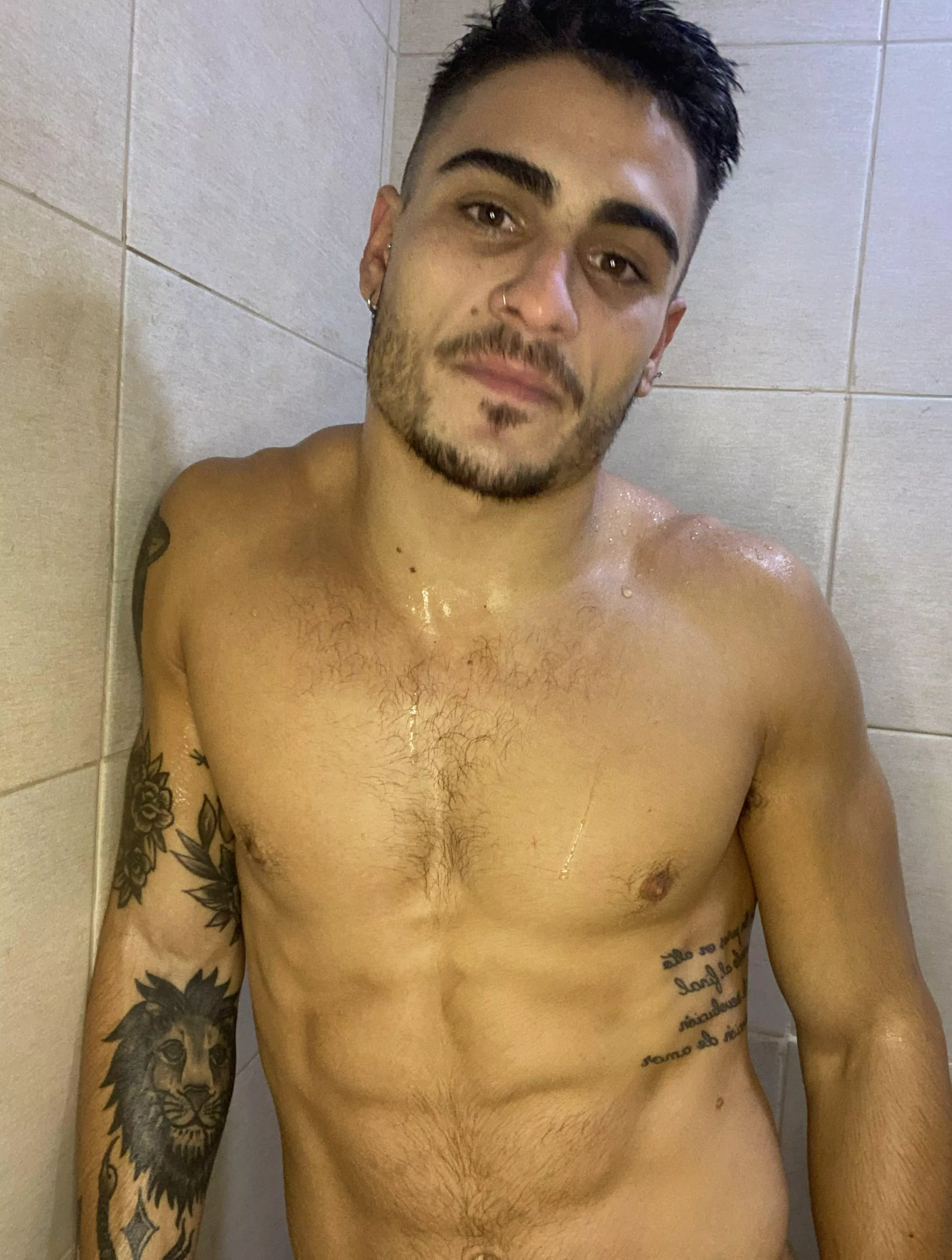 Showing off my arm tattoo