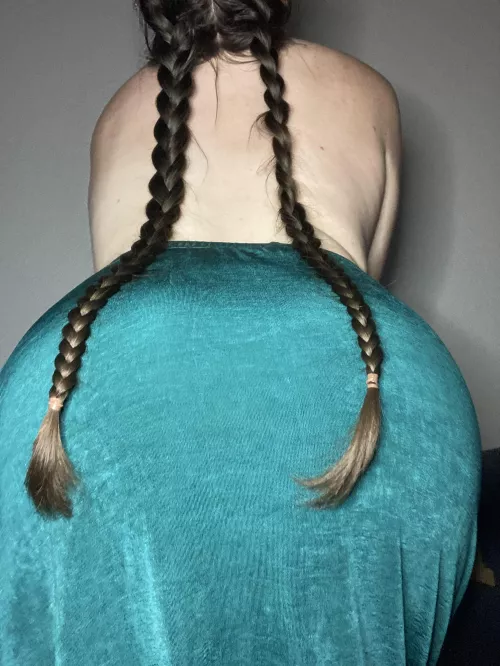 Still working on my braid technique, but you can still pull them 
