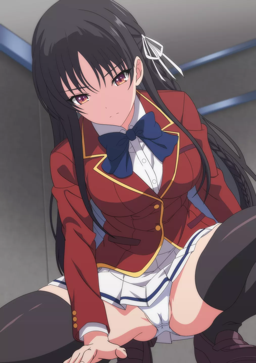 Suzune Horikita Spreading Her Legs (Classroom Of The Elite)