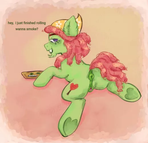 treehugger offers to smoke w/ you (oc)