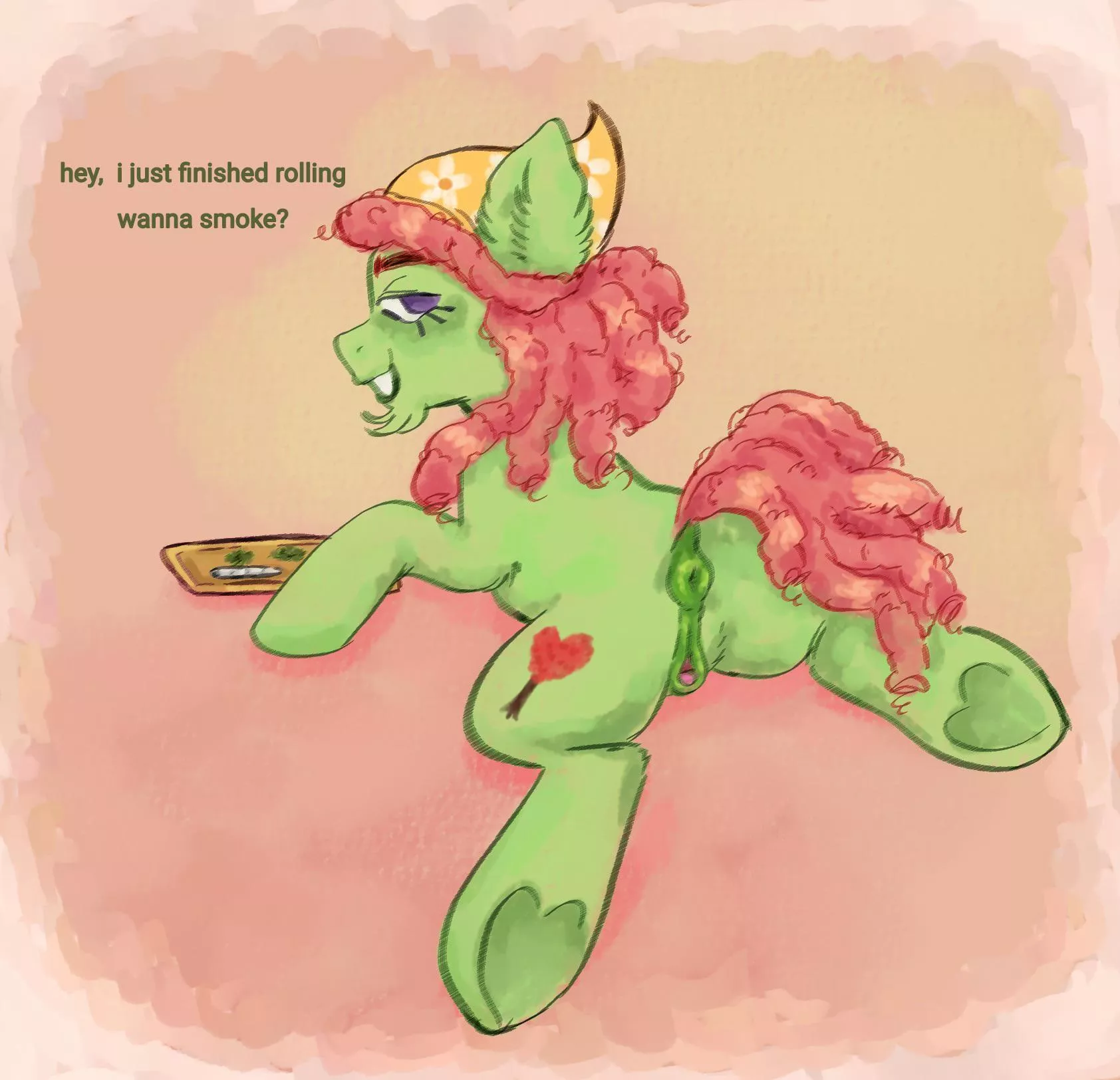 treehugger offers to smoke w/ you (oc)