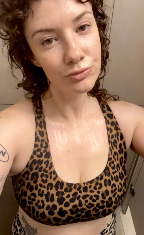 After a mild workout [f]