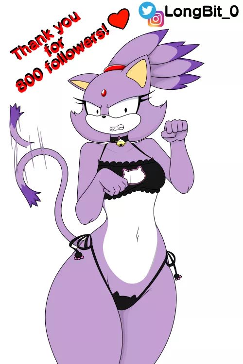 Blaze the cat (art by me)