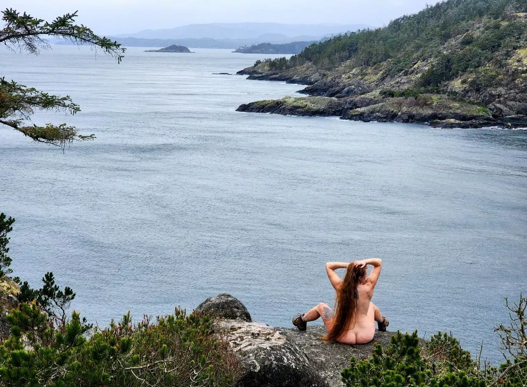 Embracing the ocean.