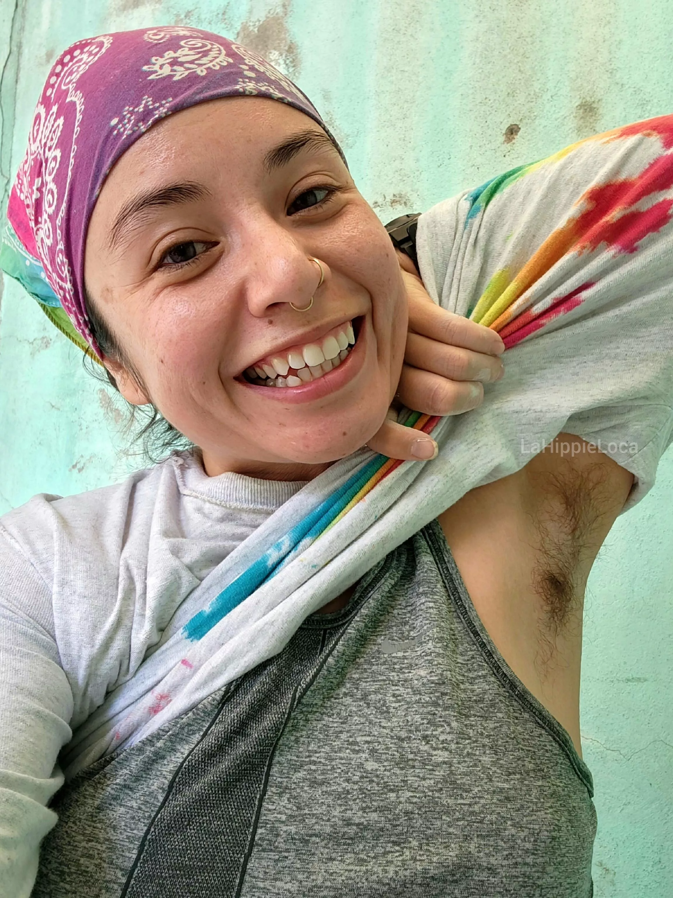 Home project sweaty pits