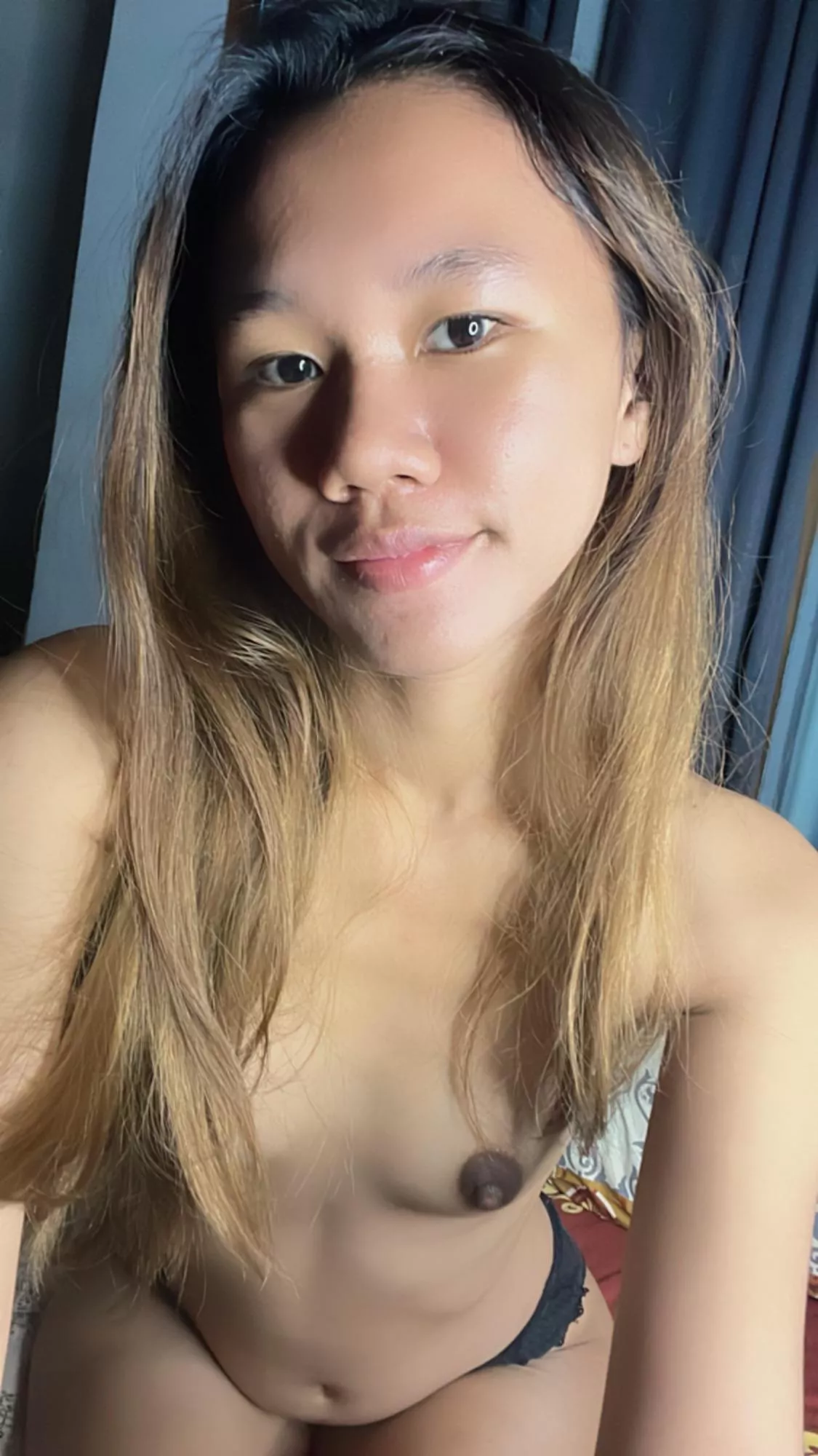 I know you want suck on my tits