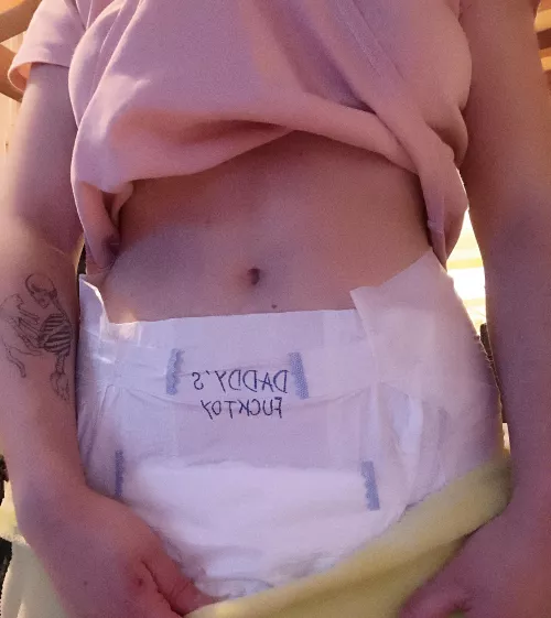 Isn't it the best diaper ? 😇