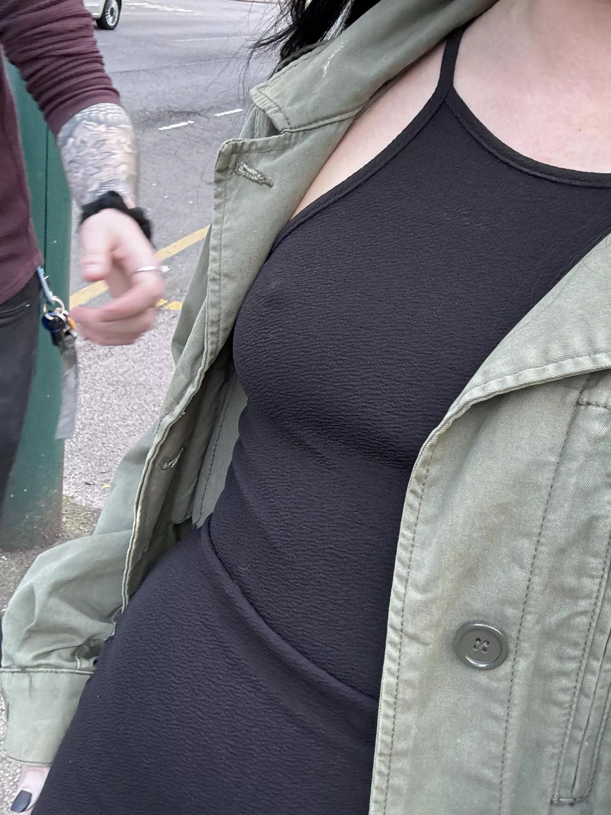 Love this picture, looks like he’s about to give them a feel 😂