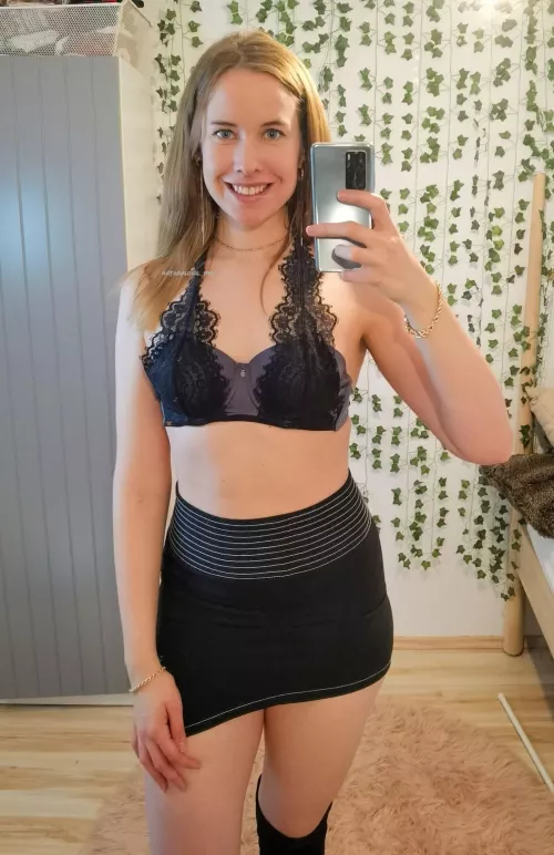 My favorite miniskirt for work [F]