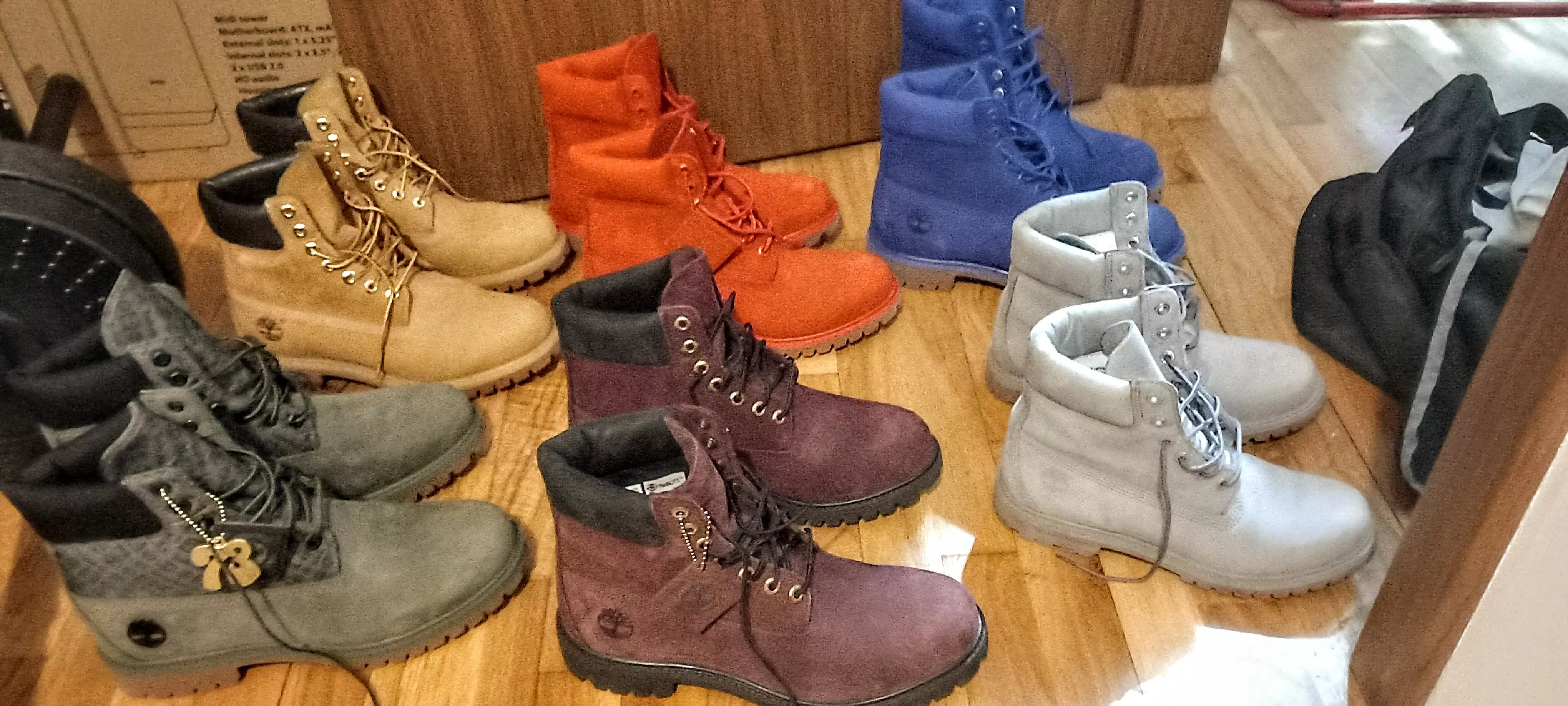 My timbs collection so far