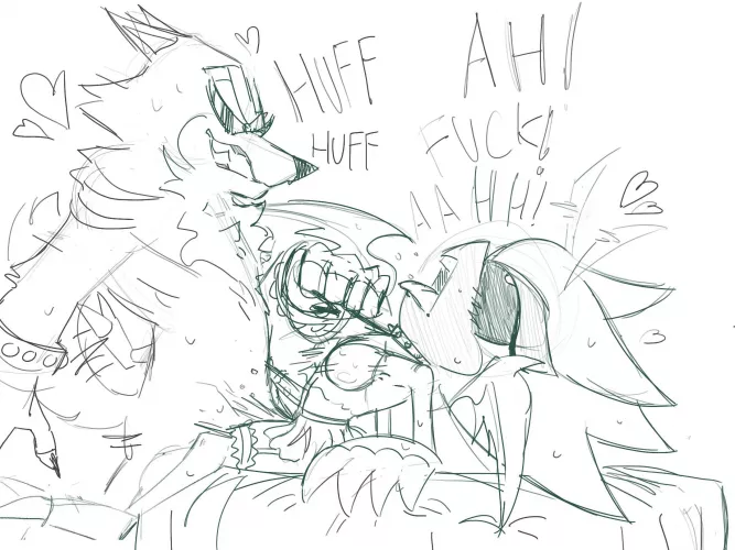 OC commission by u/Sonic_Drawers_06. By me