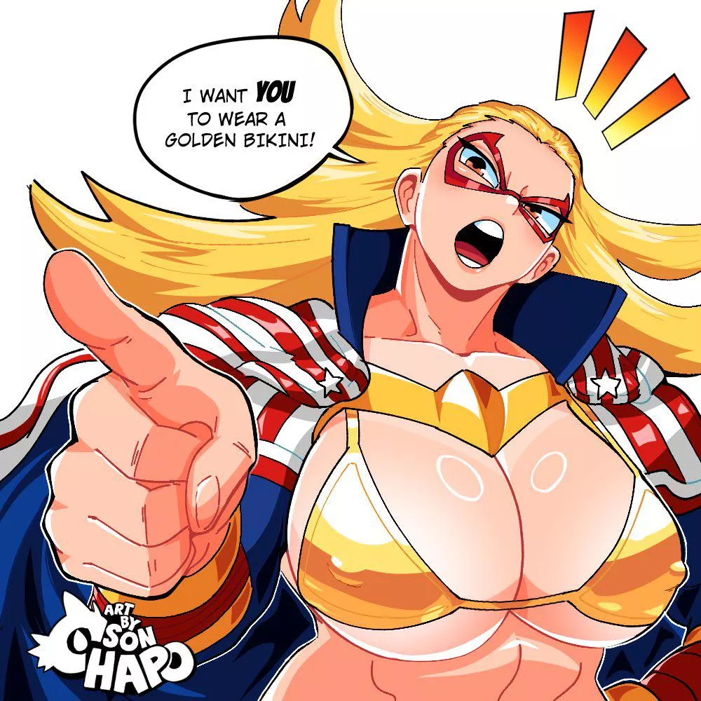 Star and Stripe’s huge patriotic tits (Sonchapo)