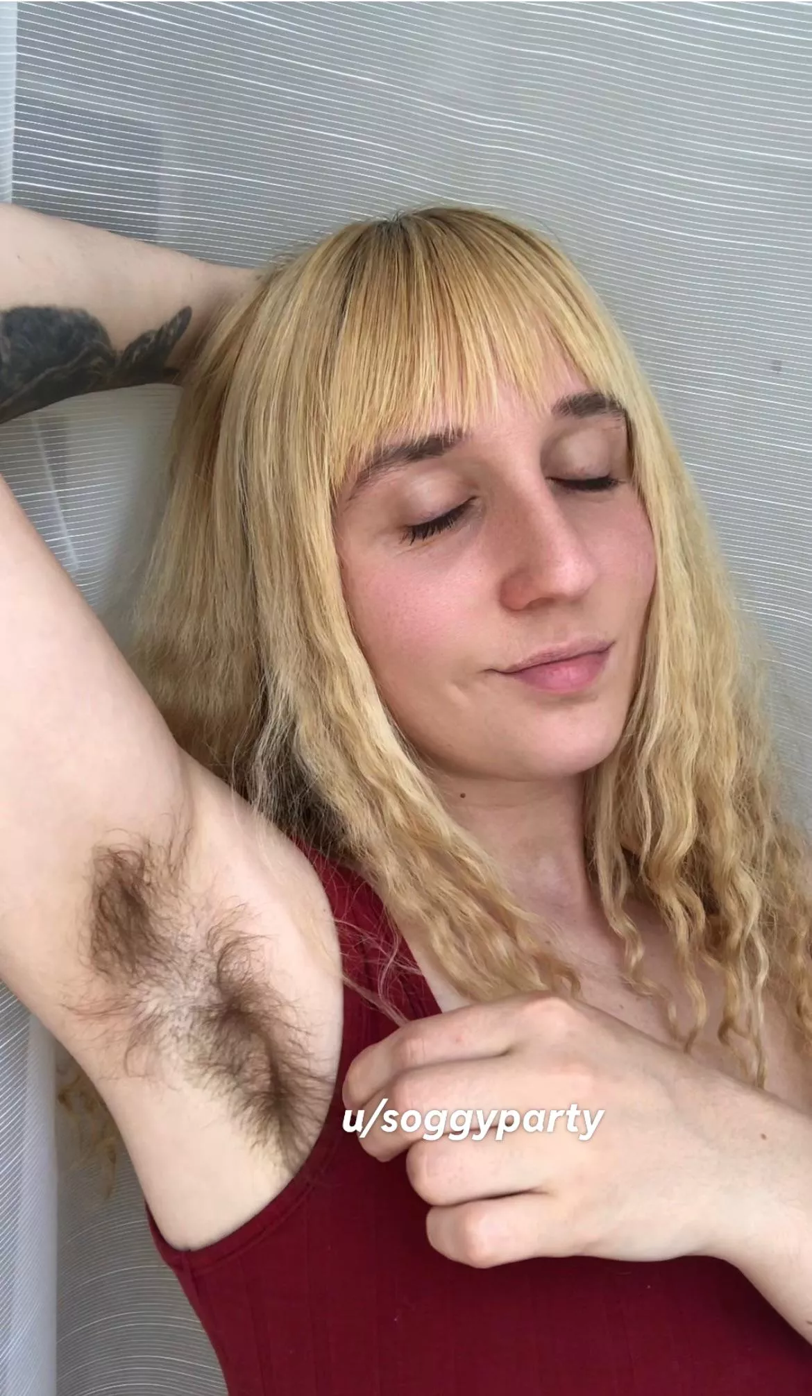 Still wildly hairy because I don’t have time to trim 