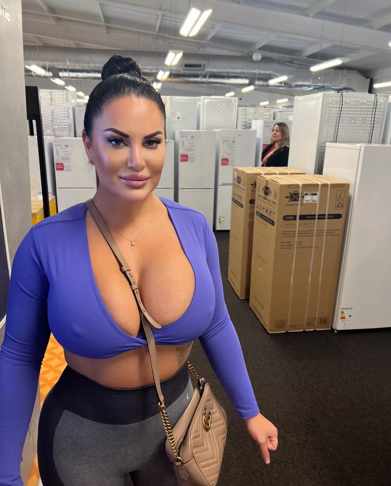 Straight out of yoga 