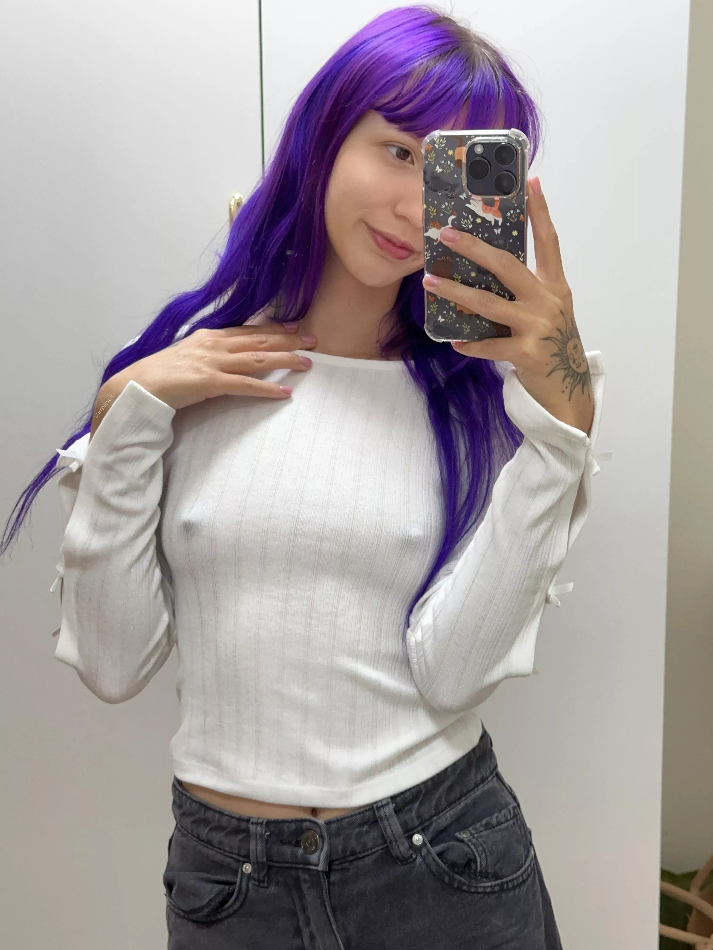 this long-sleeve shirt is so pretty